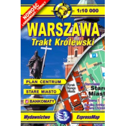 Карта Варшавы и Королевский тракт
