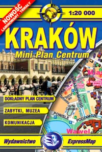 Krakovas mini karte 1 : 20 000