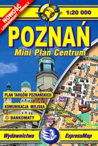 Poznaņas mini karte 1 : 20 000