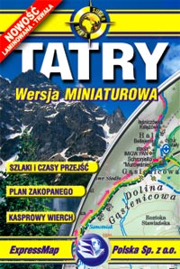 Tatri - karte 1:80 000